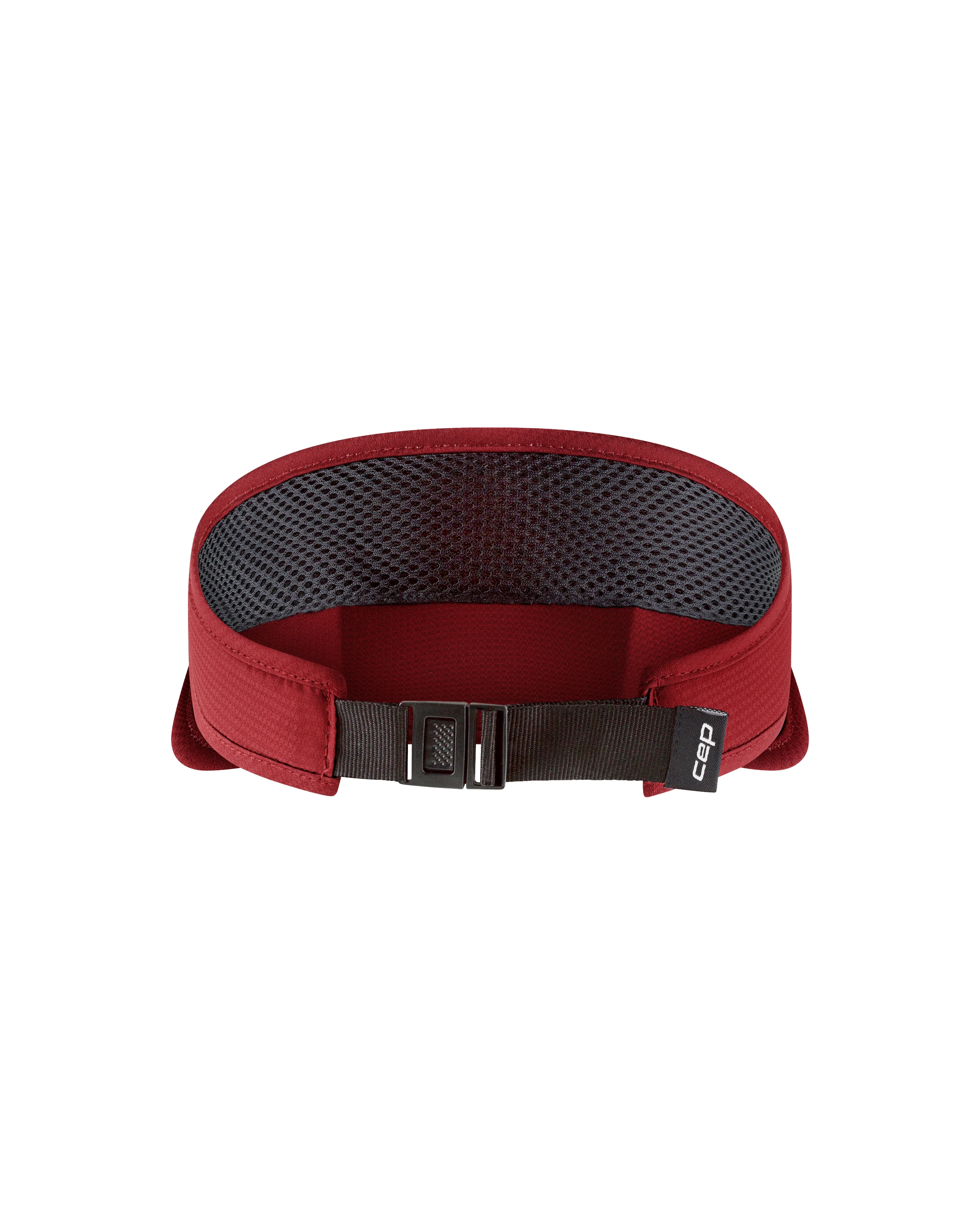 Core Run Foldable Visor Unisex - Burgundy - Image 4